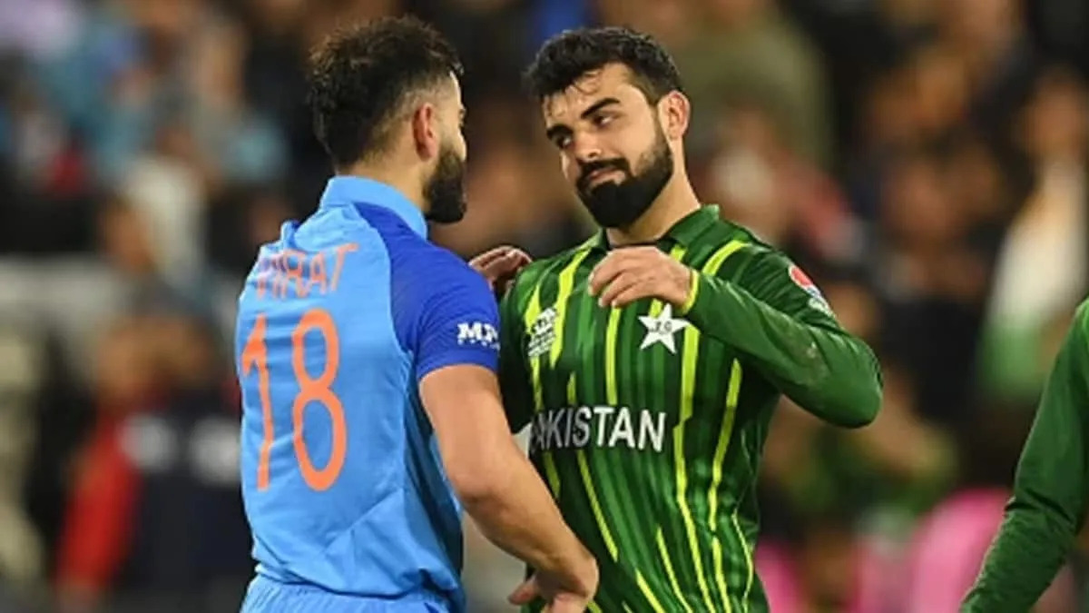 Virat Kohli and Shadab Khan | ENG vs PAK | Image: Getty Images