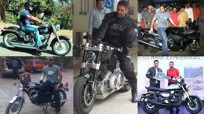 MS Dhoni Bike Collection | Image: Twitter