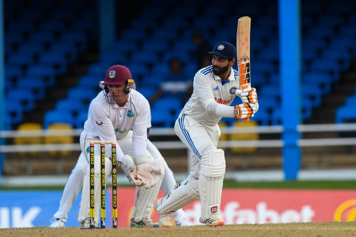 Ravindra Jadeja | WI vs IND | Image: Getty Images