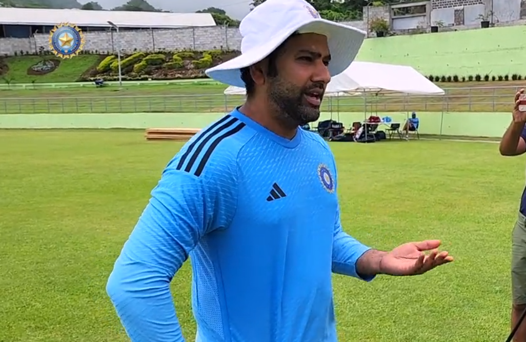 Rohit Sharma | WI vs IND | Image: Twitter