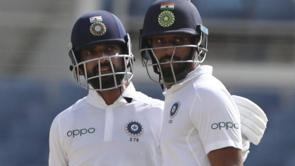 Hanuma Vihari and ajinkya rahane