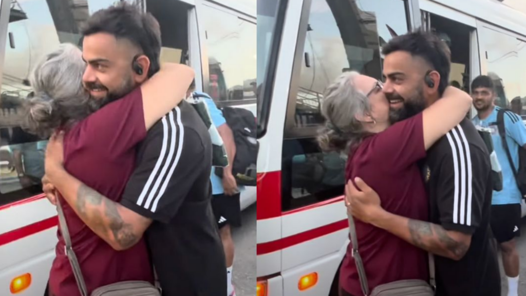 Virat Kohli and Joshua De Silva's mother