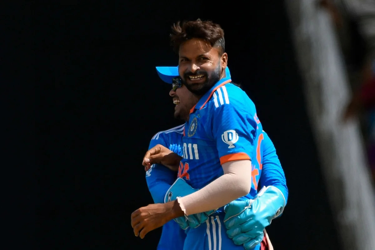 Mukesh Kumar | WI vs IND | Image: Getty Images