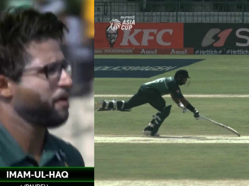 Imam ul haq score only 5 vs nepal in asia cup 2023