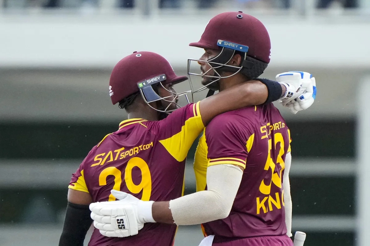 Nicholas Pooran and Brandon King | WI vs IND | Image: Getty Images