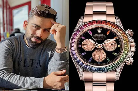 Virat Kohli and his Rolex Watch | Image: twitter