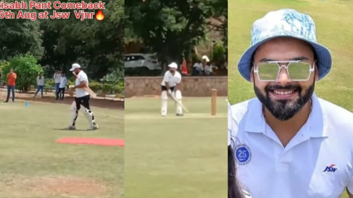 Rishabh pant practice before wc-2023