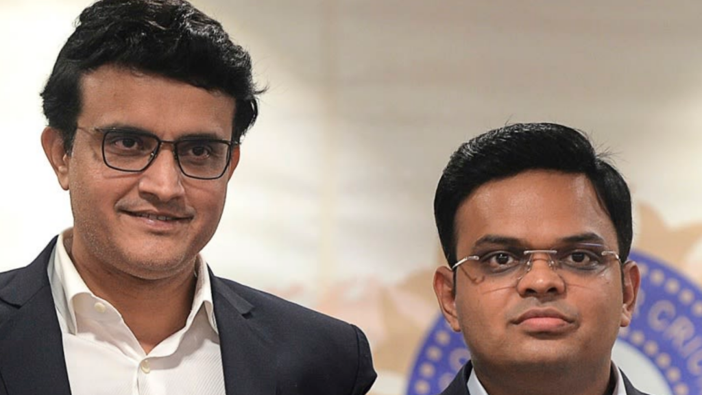 Sourav Ganguly and Jay Shah 
