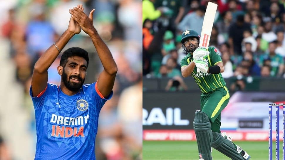 Jasprit Bumrah and Babar Azam | ICC World Cup 2023 | Image: Getty Images