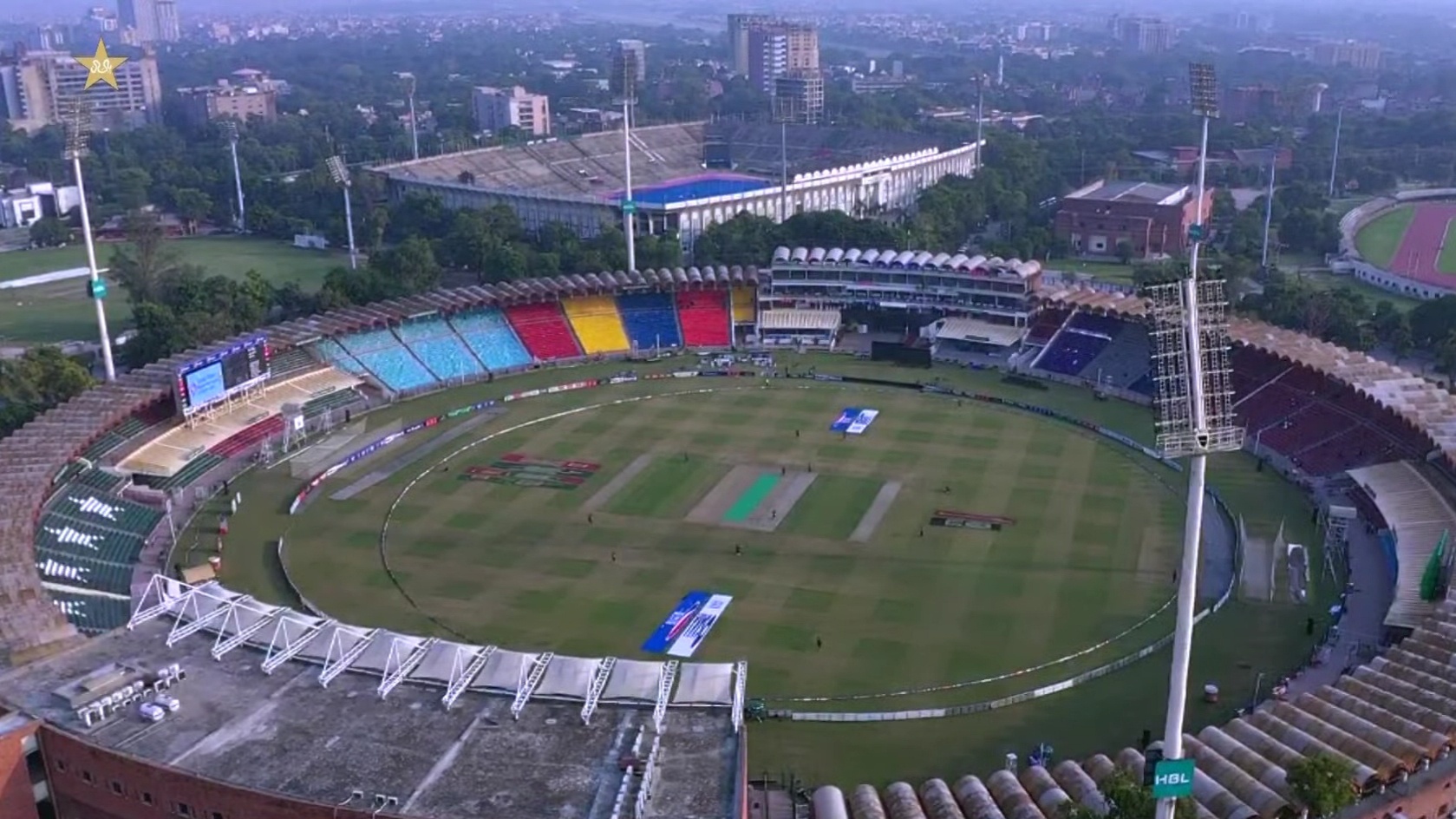 Gaddafi Stadium, Lahore | Team India | Image: Twitter