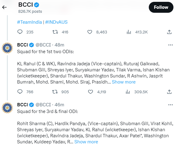 এশিয়া কাপ শেষে হতেই অধিনায়কত্ব থেকে ছাঁটাই হলেন রোহিত, অজিদের বিরুদ্ধে এই খেলোয়াড়কে দেওয়া হল দলের দায়িত্ব !! 2
