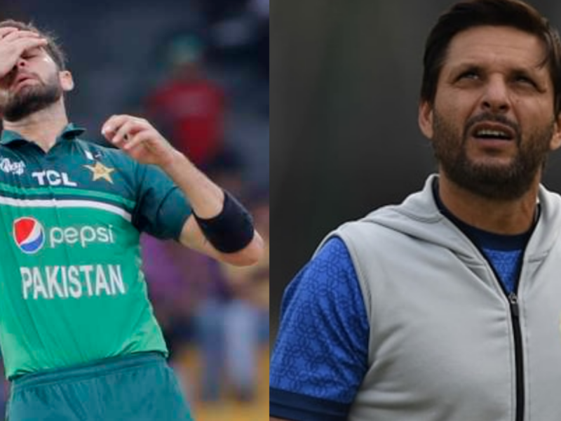Shahid afridi slam shaheen afridi for his bowling in ind vs pak match