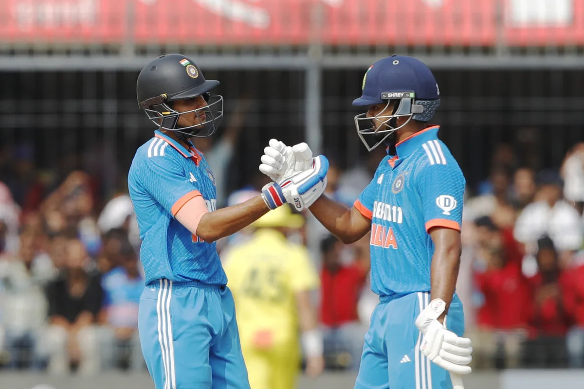 Shubman Gill and Shreyas Iyer | IND vs AUS | Image: Getty Images
