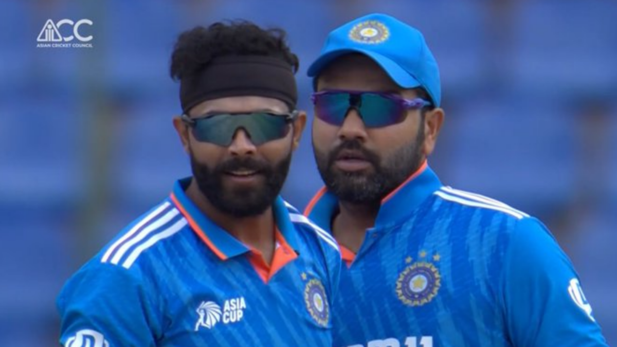 Jadeja and rohit, asia cup 2023