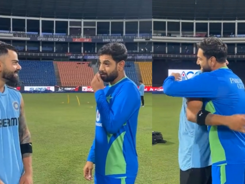 Both team Players meet each other before ind-vs-pak