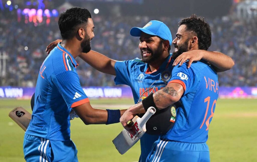 Virat Kohli ,Rohit Sharma and KL Rahul