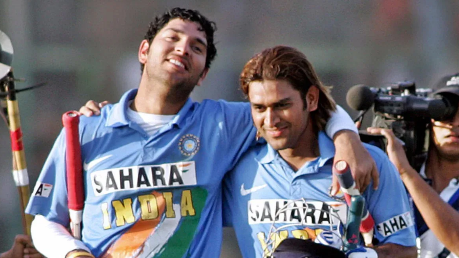 Ms Dhoni and Yuvraj Singh | Image: Getty Images