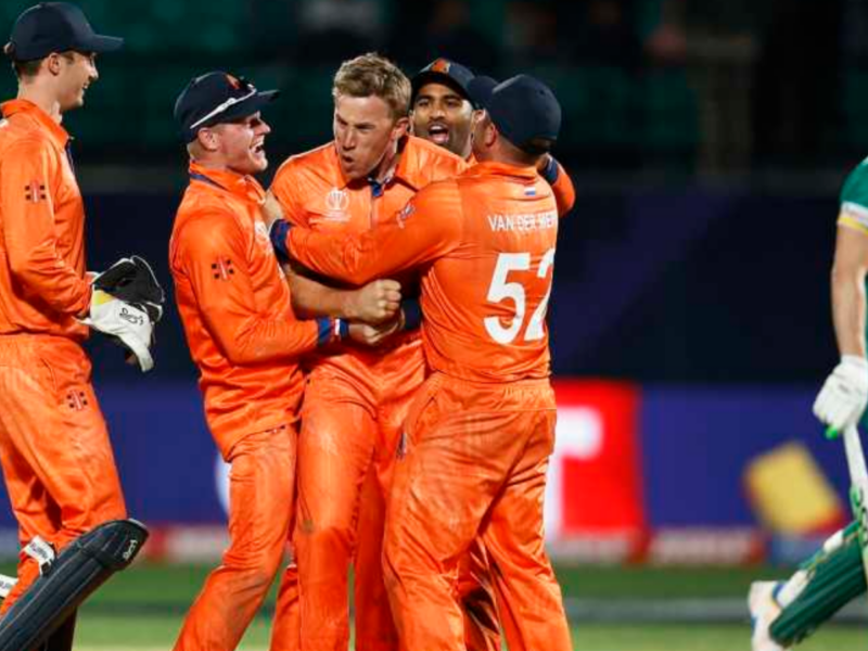 SA vs NED: ইতিহাস গড়লো নেদারল্যান্ডস, দক্ষিণ আফ্রিকাকে ৩৮ রানে পরাজিত করলো ডাচ বাহিনী !! 8