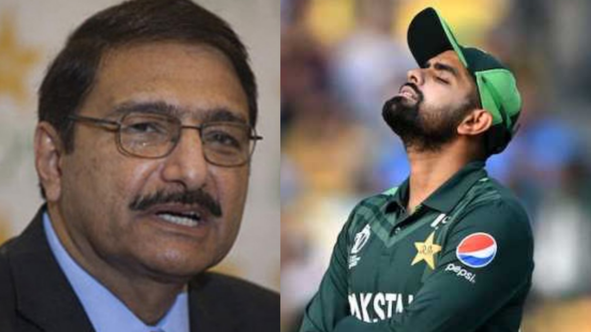 Zaka ashraf and babar azam
