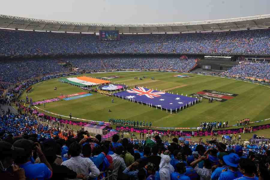 Crowd at Ahmedabad | ICC World Cup 2023 | Image: Twitter