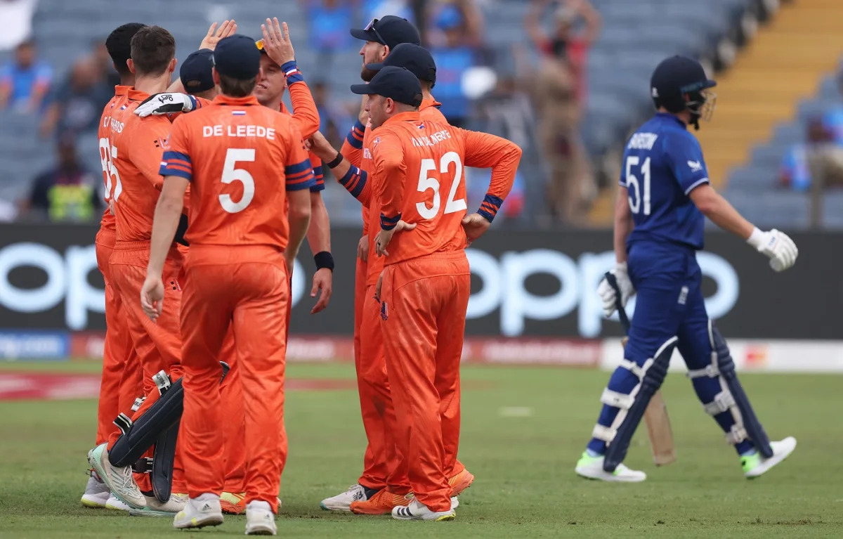 World Cup 2023, ENG vs NED, Match-40, Highlights: স্টোকসের শতরানে এলো সাফল্য, নেদারল্যান্ডসকে ১৬০ রানে হারিয়ে চ্যাম্পিয়ন্স ট্রফির আশা বাঁচিয়ে রাখলো ইংল্যান্ড !! 2 ENG vs NED | ICC World Cup 2023 | Image: Getty Images