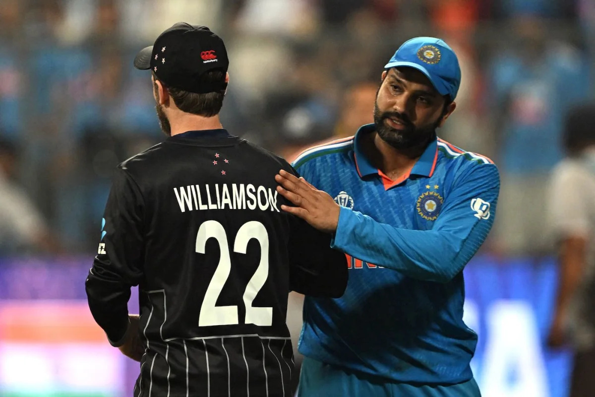 Rohit Sharma and Kane Williamson | ICC World Cup 2023 | Image: Getty Images