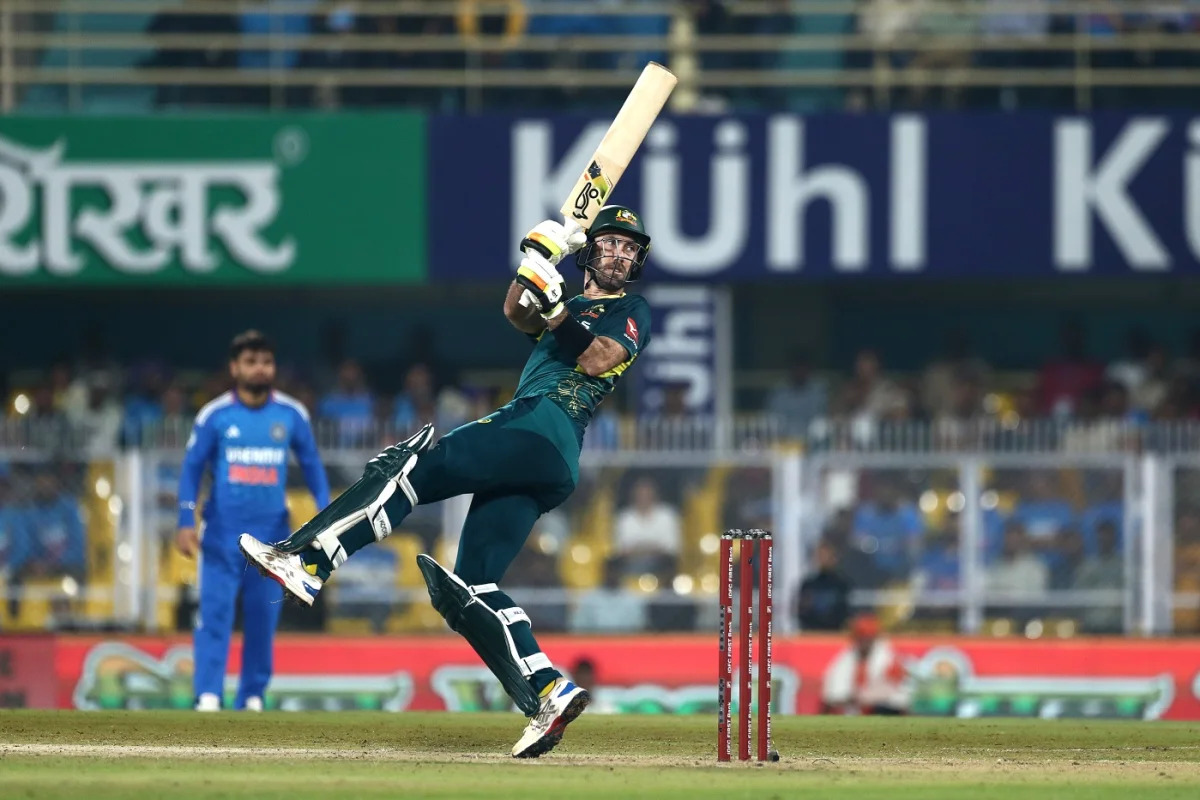 Glenn Maxwell | IND vs AUS | Image: Getty Images