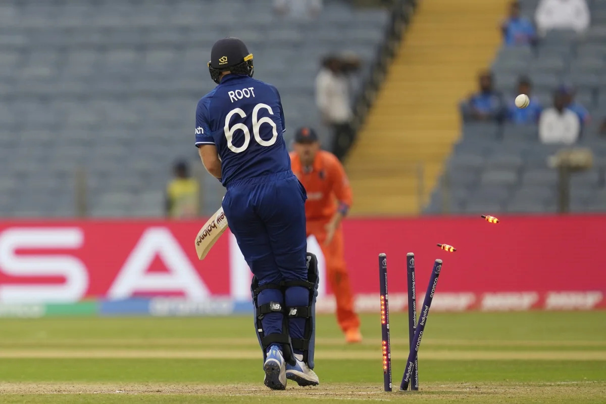 World Cup 2023, ENG vs NED, Match-40, Highlights: স্টোকসের শতরানে এলো সাফল্য, নেদারল্যান্ডসকে ১৬০ রানে হারিয়ে চ্যাম্পিয়ন্স ট্রফির আশা বাঁচিয়ে রাখলো ইংল্যান্ড !! 3 Joe Root | ICC World Cup 2023 | Image: Getty Images