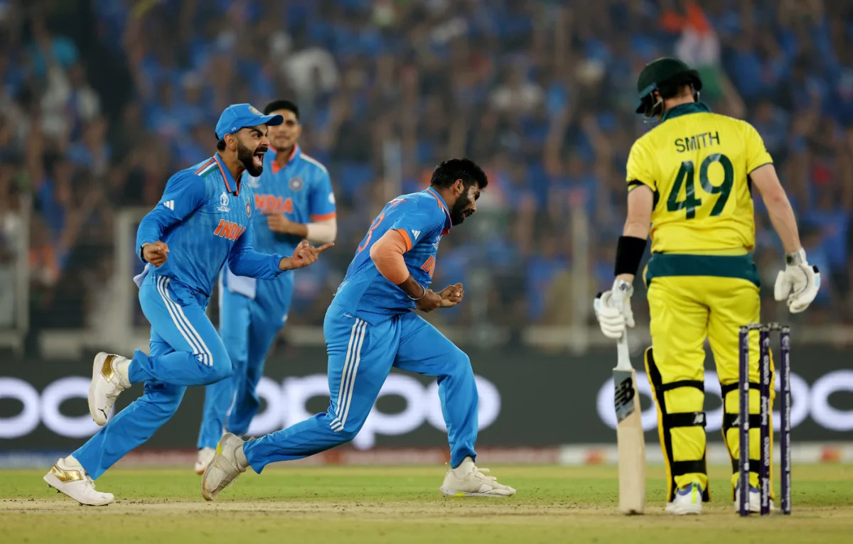 World Cup 2023, IND vs AUS, Final, Highlights: সবরমতীর তীরে স্বপ্নভঙ্গ, অস্ট্রেলীয় আগ্রাসনে বিশ্বকাপ হাতছাড়া টিম ইন্ডিয়ার !! 7 Jasprit Bumrah | ICC World Cup 2023 | Image: Getty Images
