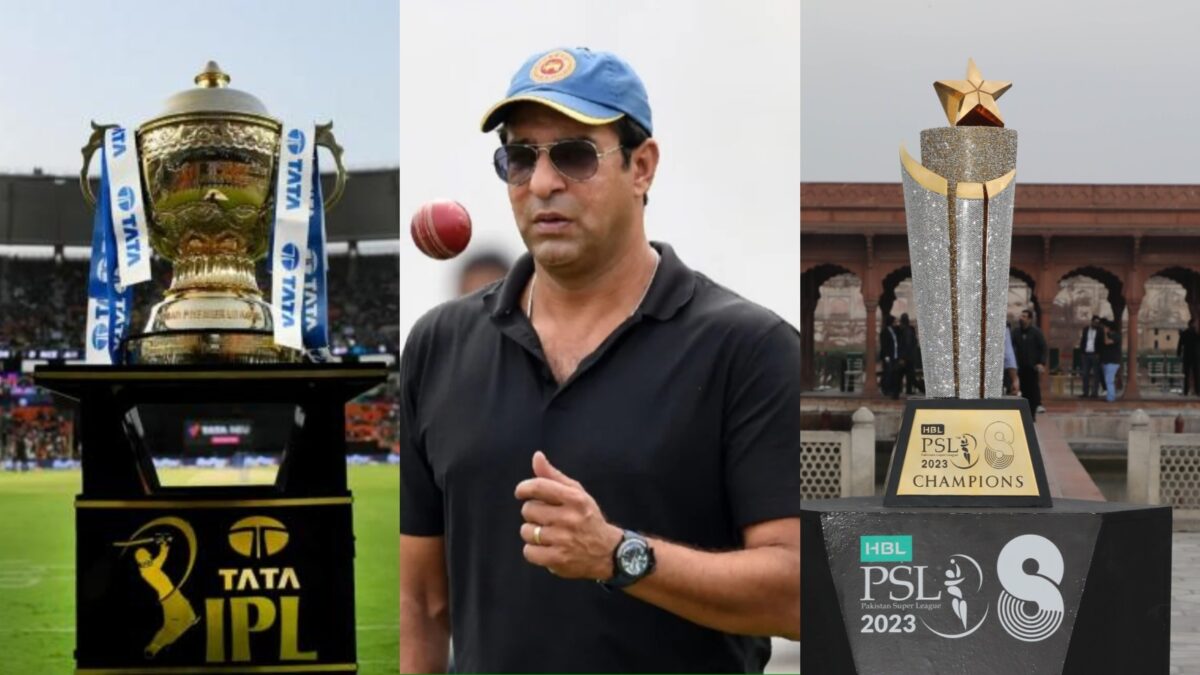 “কোনো তুলনাই চলে না” IPL-এর সাথে এক আসনে PSL-কে রাখতে রাজী নন ওয়াসিম আক্রম !! 1