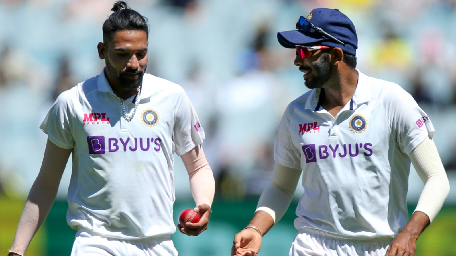 Mohammed Siraj and Jasprit Bumrah | Image: Getty Images