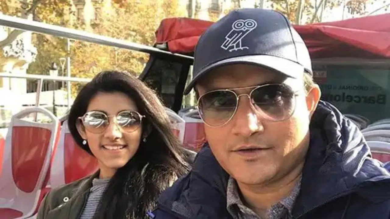 Sourav Ganguly and Sana Ganguly | Image: Instagram