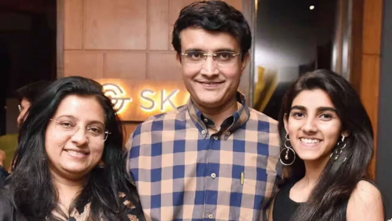 Sourav, Sana and Dona Ganguly | Image: Instagram