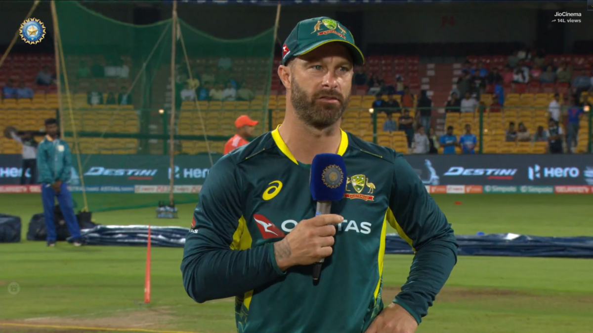 IND vs AUS: “শেষ পাঁচ-ছয় ওভার হতাশাজনক…” বেঙ্গালুরুতে পরাজয়ের পর জানালেন ম্যাথু ওয়েড !! 1