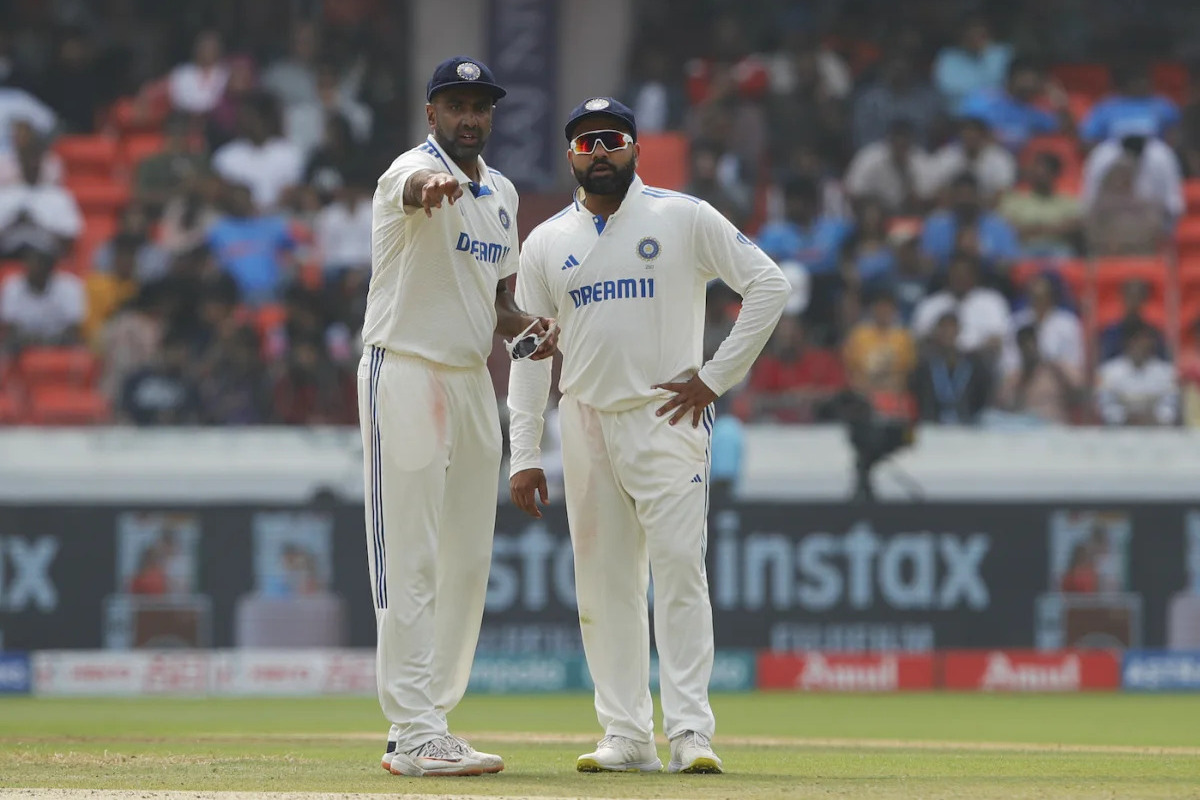 Ravichandran Ashwin and Rohit Sharma | IND vs ENG | Image: Getty Images