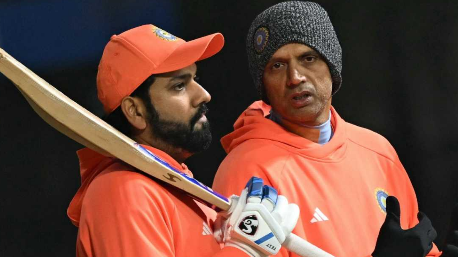 Rohit Sharma and Rahul Dravid | IND vs ENG | Image: Getty Images