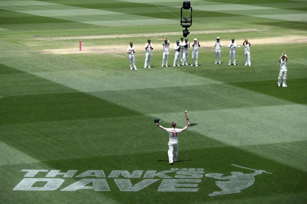 David Warner | AUS vs PAK | Image: Getty Images