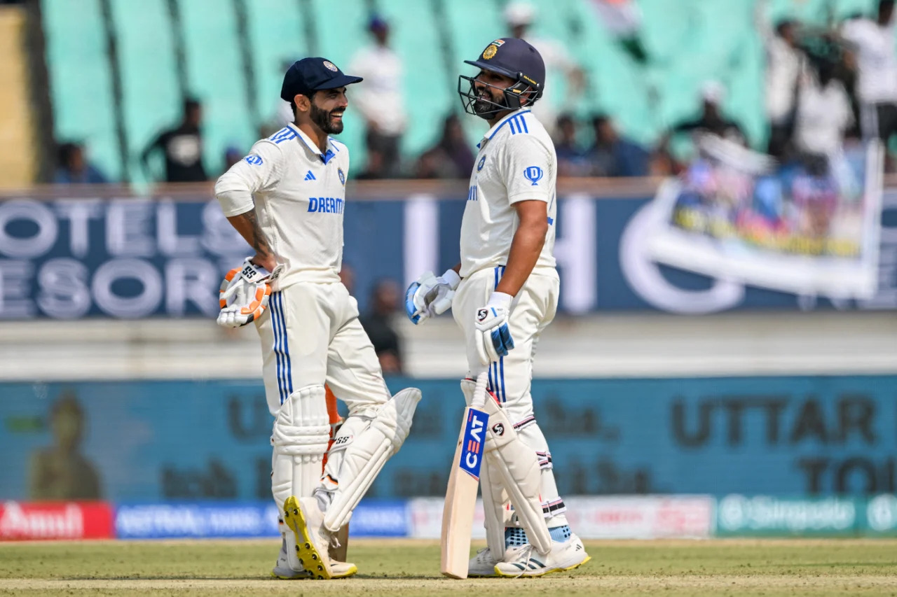 Ravindra Jadeja and Rohit Sharma | IND vs ENG | Image: Getty Images