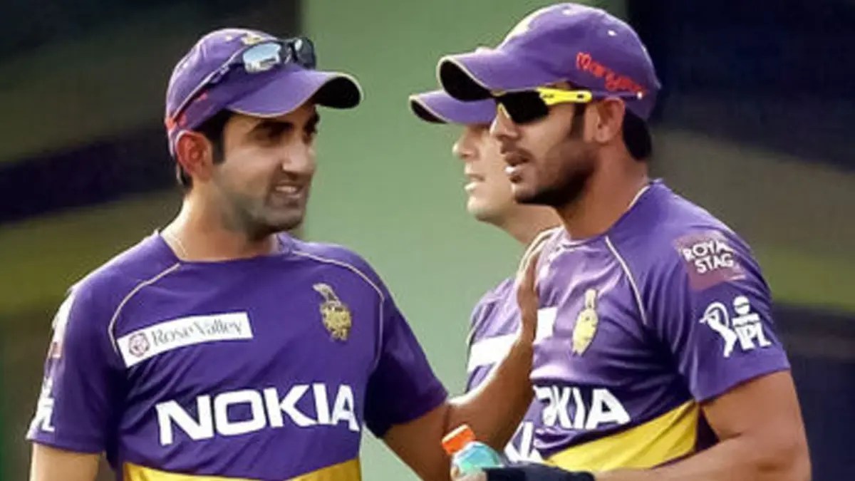 Manoj Tiwary and Gautam Gambhir | Image: Getty Images