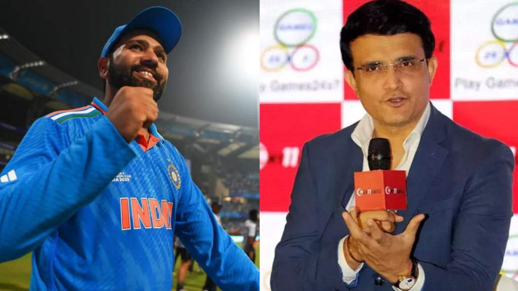 Sourav Ganguly and Rohit Sharma, t20 world cup 2024