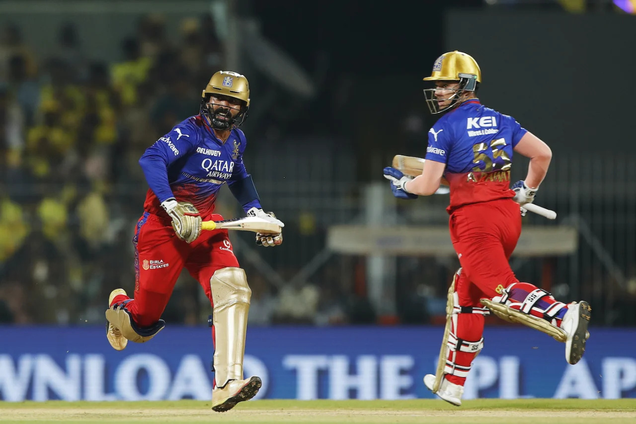 Dinesh Karthik and Anuj Rawat | IPL 2024 | Image: Getty Images
