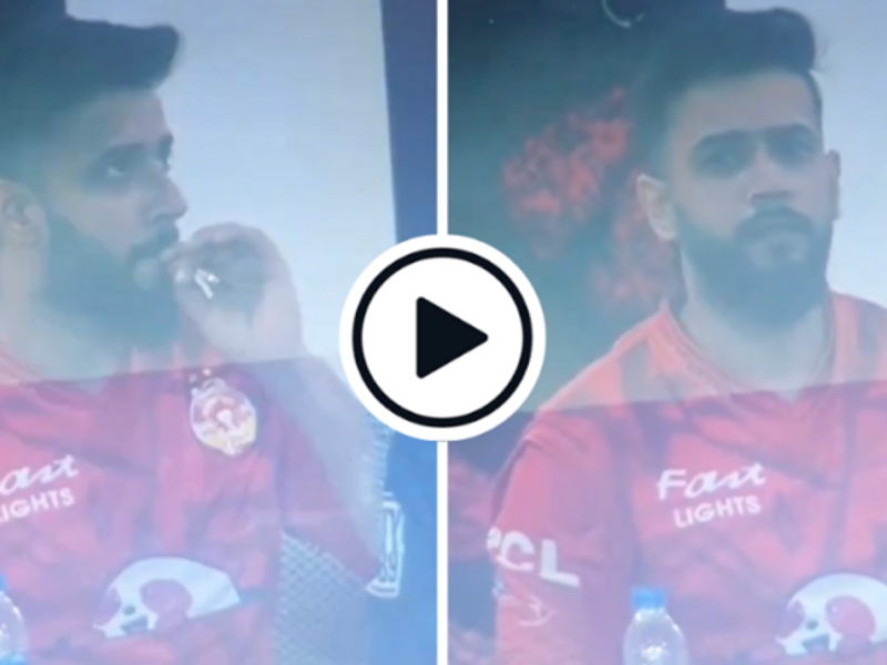 চলতি ম্যাচেই ধূমপান, PSL'এর ফাইনাল ম্যাচে ভাইরাল হলো ইমাদ ওয়াসিমের কারসাজি !! 6