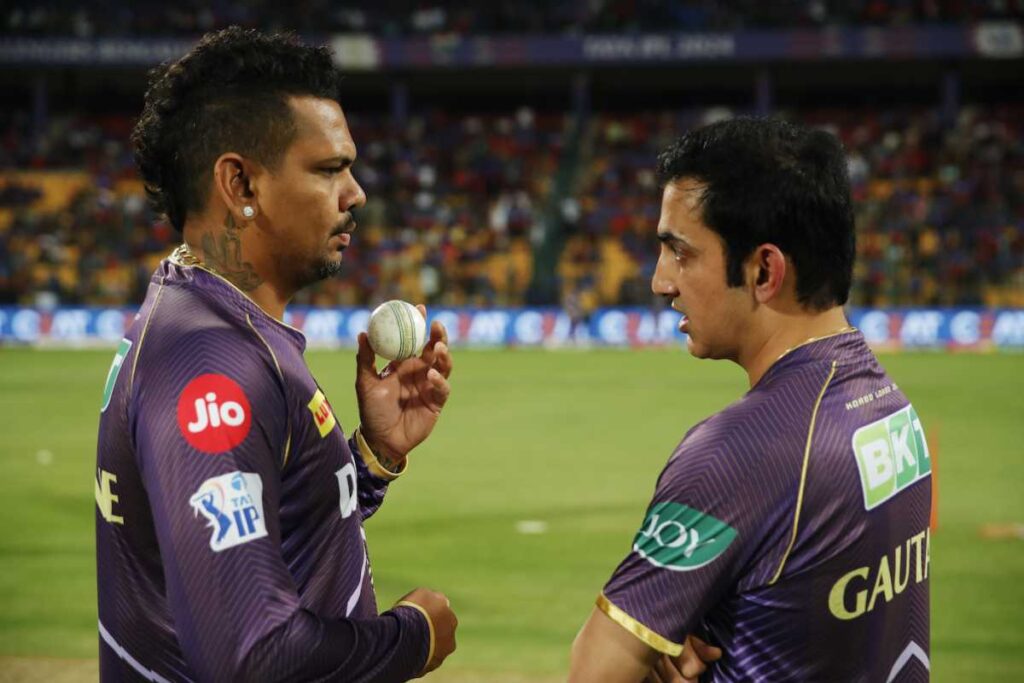 Gautam Gambhir and Sunil Narine , ipl 2024