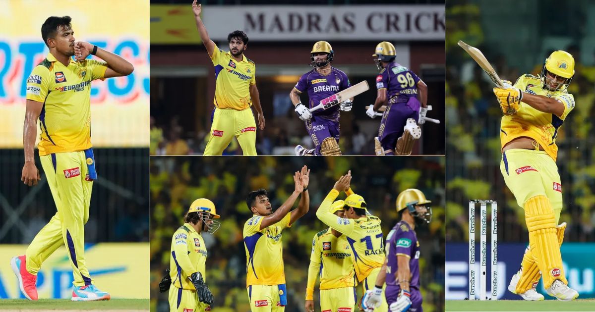 IPL 2024, CSK vs KKR, MATCH 22 HIGHLIGHTS: ব্যাটে-বলে কলকাতাকে দুরমুশ করলো CSK, নারিন-রাসেলদের মাটি ধরিয়ে তুলে নিল সহজ জয় !! 1