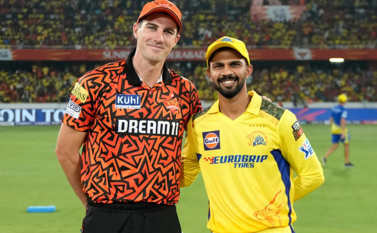 Pat Cummins and Ruturaj Gaikwad | IPL 2024 | Image: Getty Images
