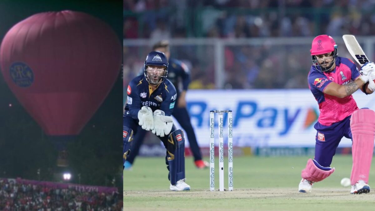 ipl-fans-watch-rr-vs-gt-from-balloon