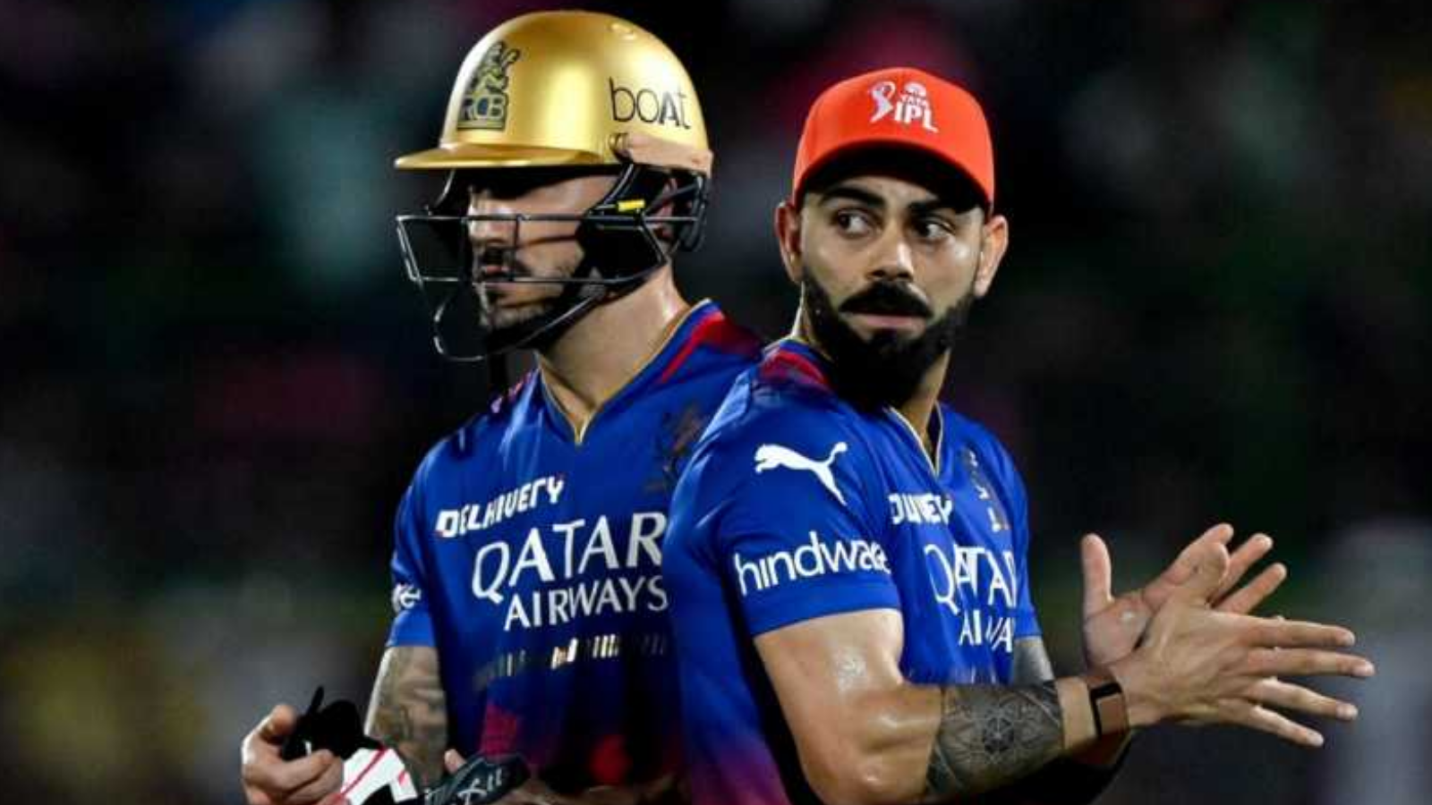 Faf du Plessis and Virat Kohli | IPL 2024 | Image: Getty Images