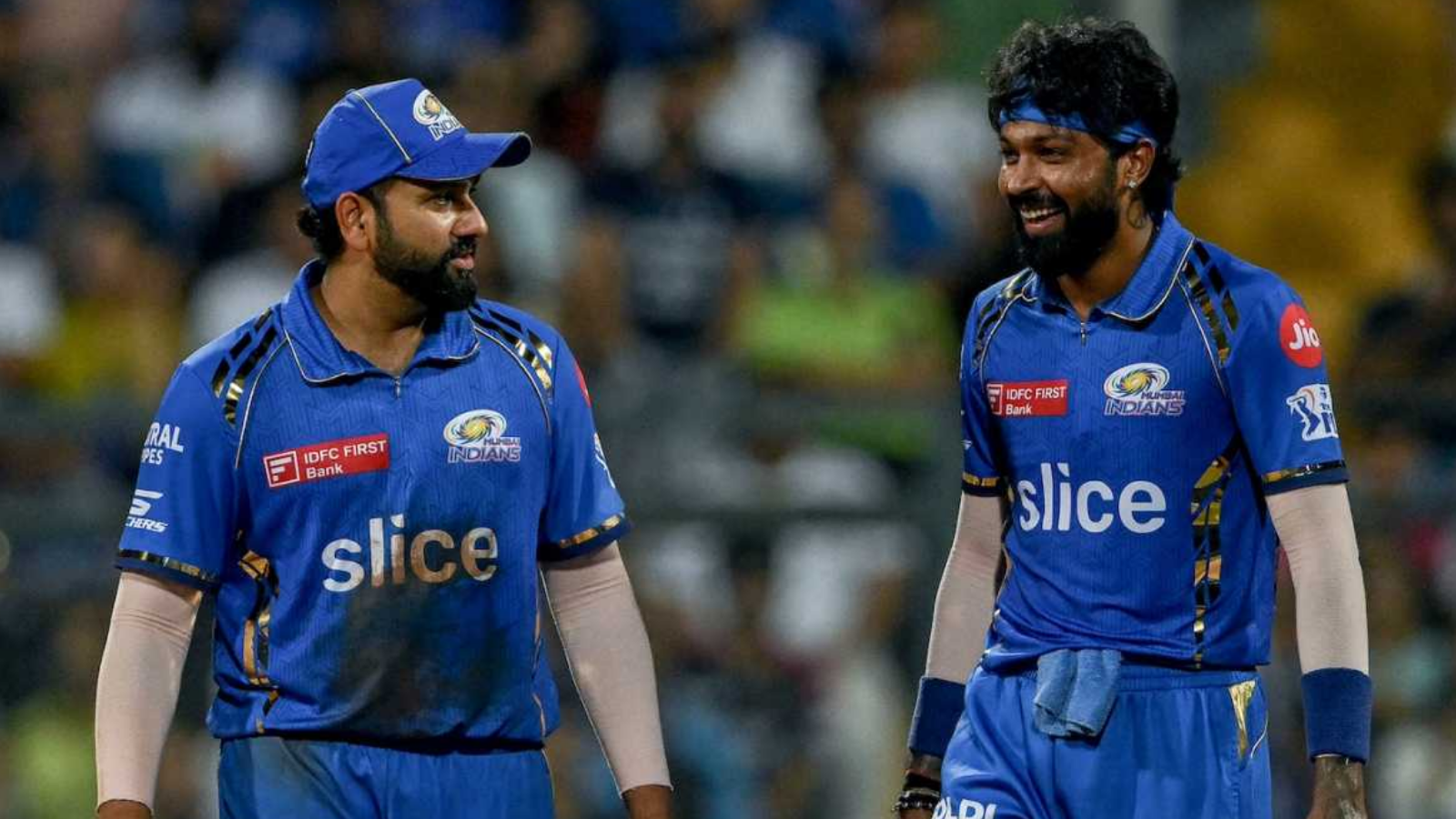 Hardik Pandya and Rohit Sharma | IPL 2025 | Image: Getty Images