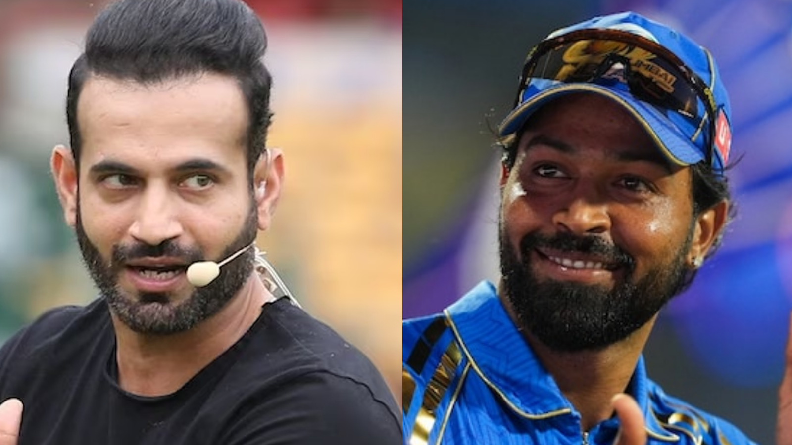Irfan Pathan and Hardik Pandya | Image: Twitter