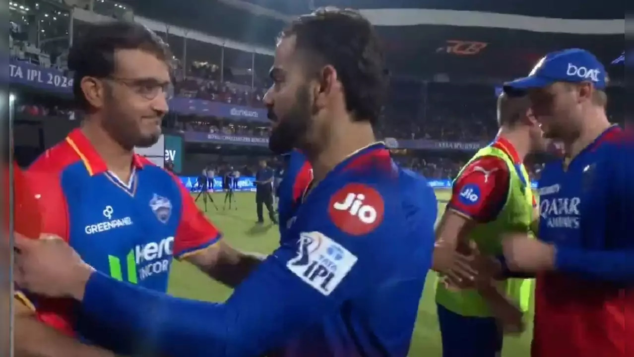 Virat Kohli and Sourav Ganguly | IPL 2024 | Image: Twitter